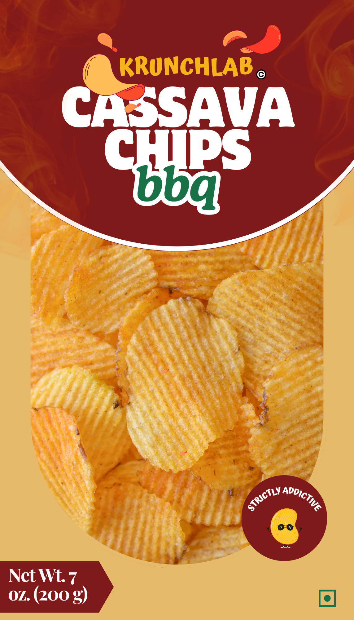 Krunchlab packaging design